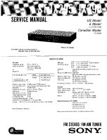 Sony ST-JX390 - Service Manual 